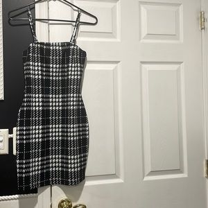SHEIN Plaid Dress